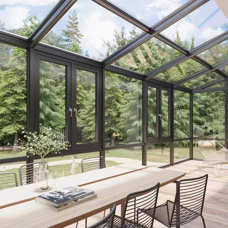 Elevate Your Living Space with Solomon360's Glass Sunroom Addition - SF-001